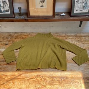 Free people cashmere turtleneck sweater